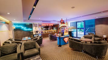 Sala de estar en el lobby