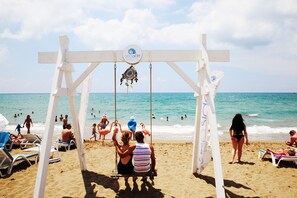 Private beach nearby, free beach shuttle - Side Kervan Hotel (Manavgat)