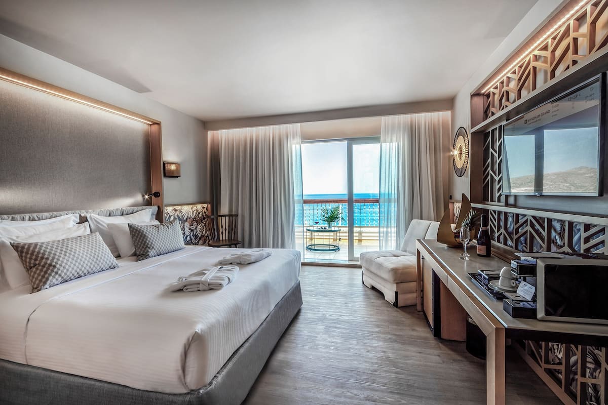 Bungalow Junior Suite Sea View | 1 bedroom, Egyptian cotton sheets, premium bedding, memory foam beds