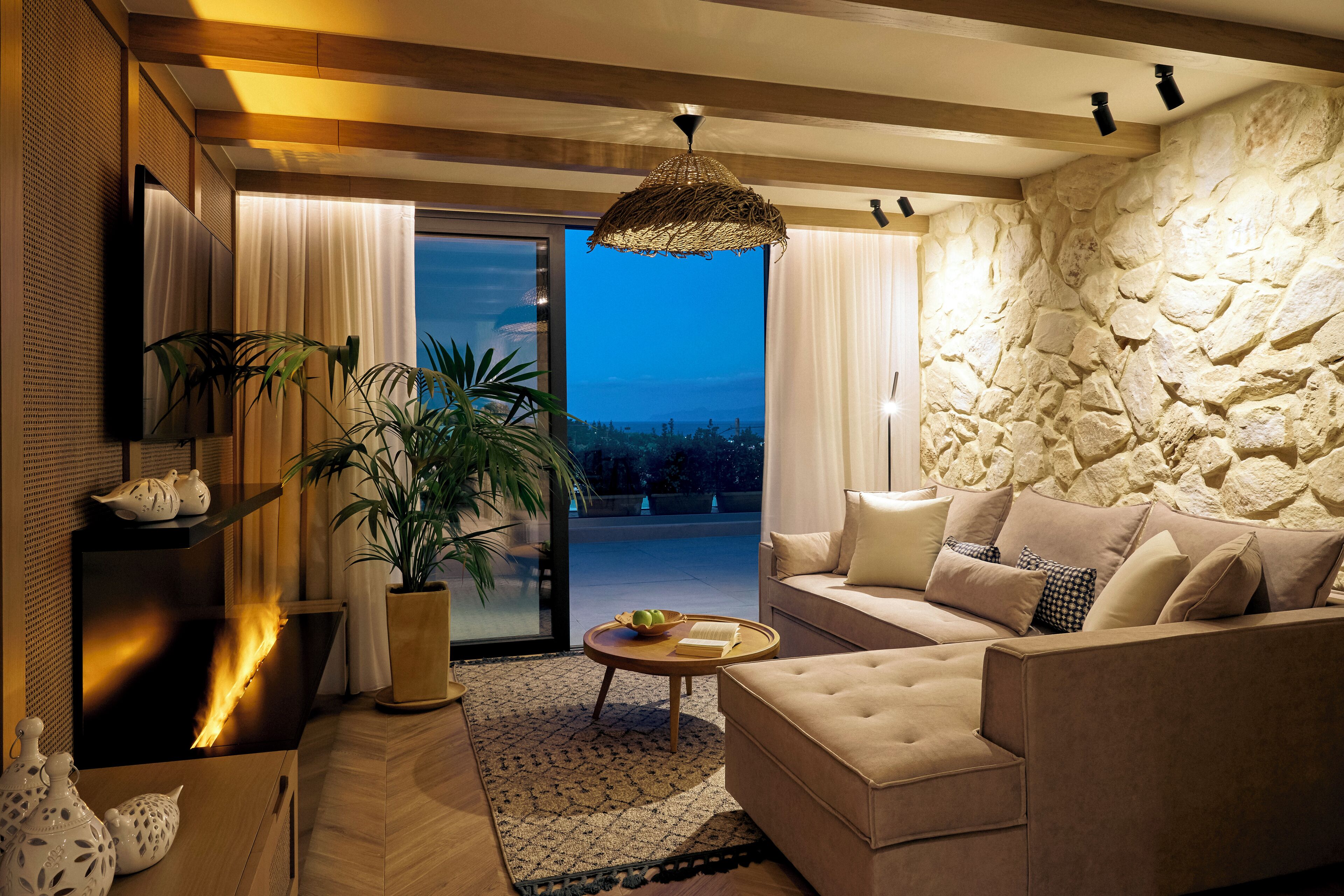 Villa Ntelina | Sengetøy i egyptisk bomull og sengetøy av topp kvalitet