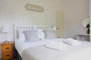 1 bedroom, hypo-allergenic bedding, soundproofing, free cots/infant beds