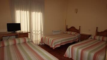 Desk, blackout drapes, free WiFi