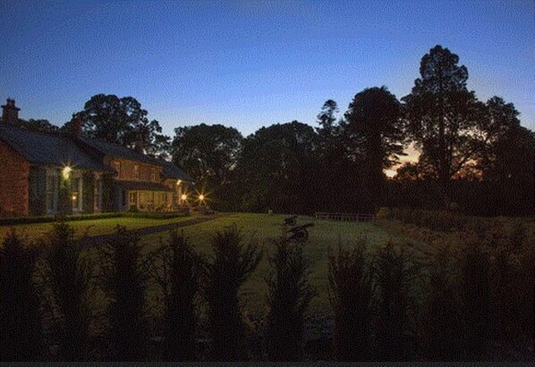 Front of property - evening/night