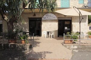 Entrada de la propiedad