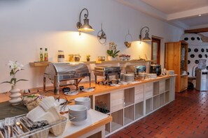 Daily buffet breakfast (EUR 10 per person)