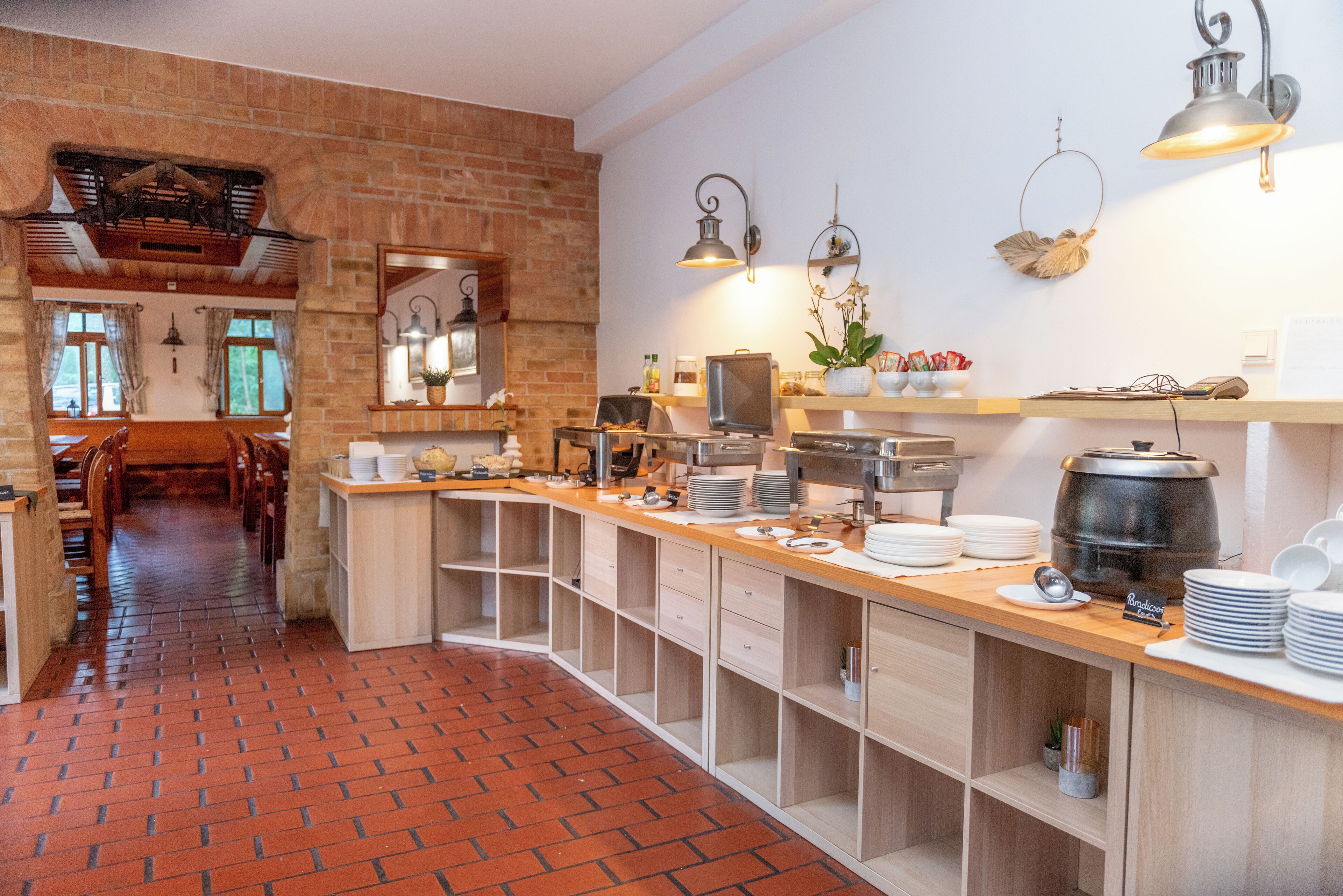 Daily buffet breakfast (EUR 10 per person)