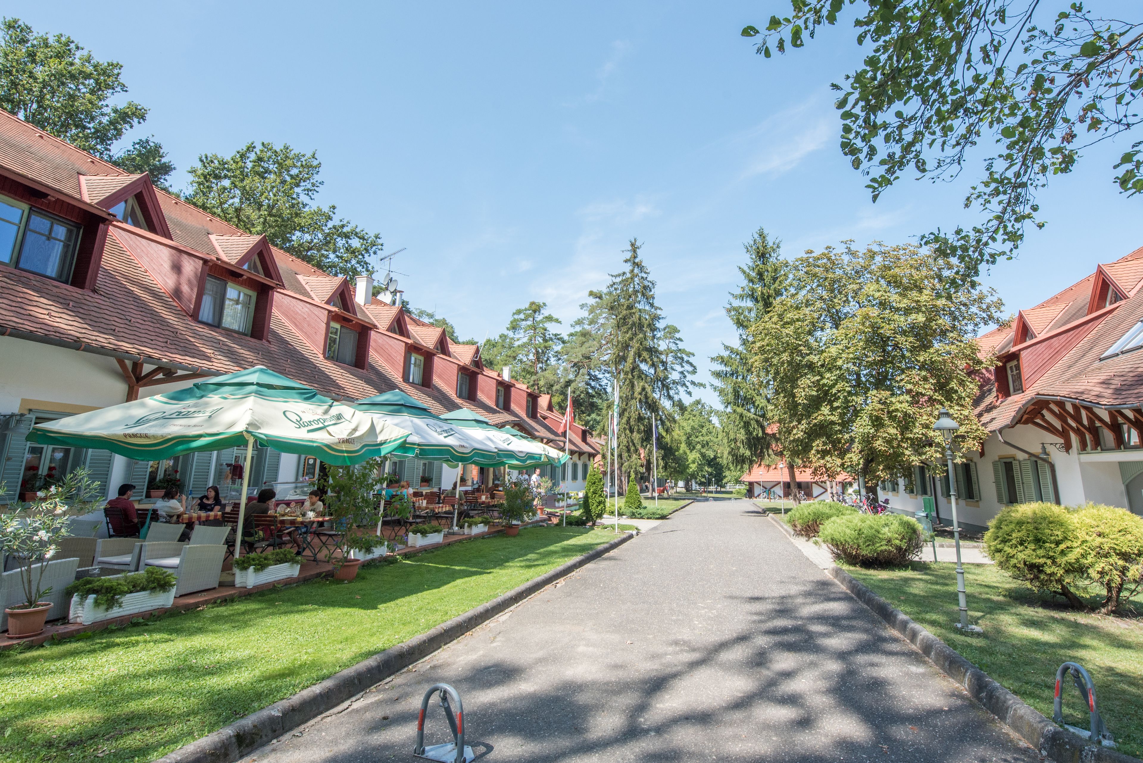 Façade de l’hébergement