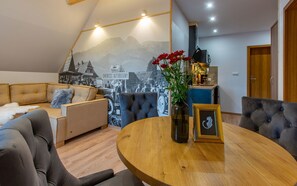 Penthouse | Living room - Stacja Zakopane - Apartamenty w Centrum (Zakopane)