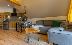 สแตนดาร์ดอพาร์ทเมนท์ | ห้องนั่งเล่น | ทีวีจอแบน