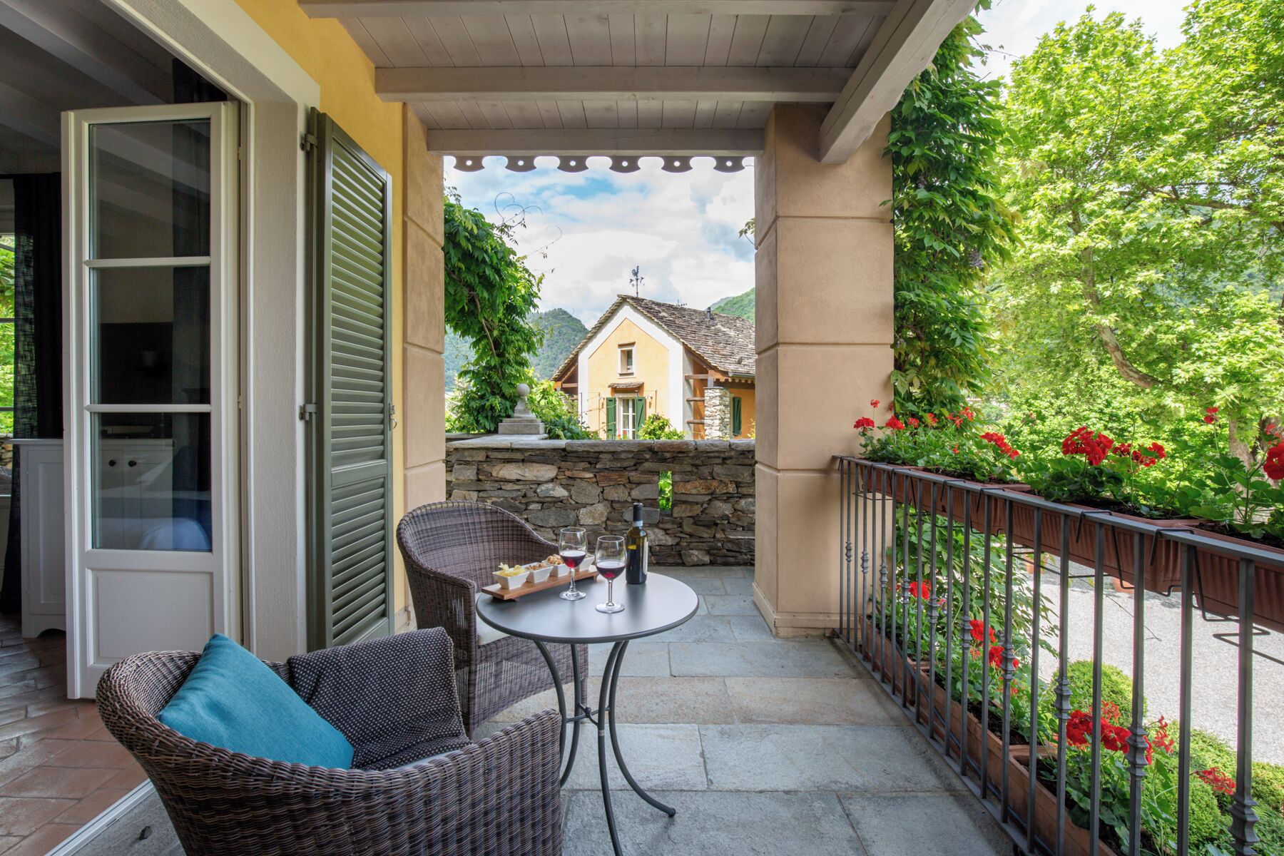 superior double or twin room | terrace/patio