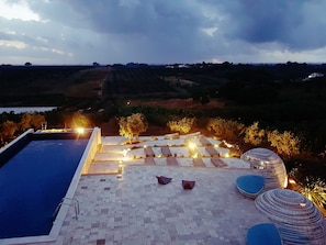 Seasonal outdoor pool