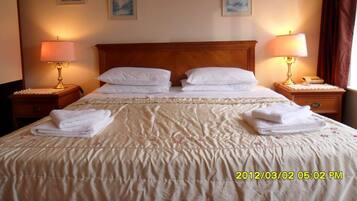 Free WiFi, bed sheets