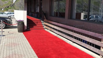 Ingresso della struttura