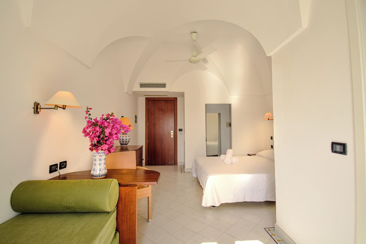 Suite | 1 slaapkamer, een minibar, een kluis op de kamer, een bureau