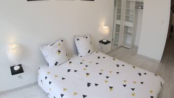 2 soveværelser, gratis Wi-Fi, sengetøj