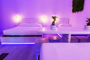 Premium bedding, minibar, in-room safe, desk