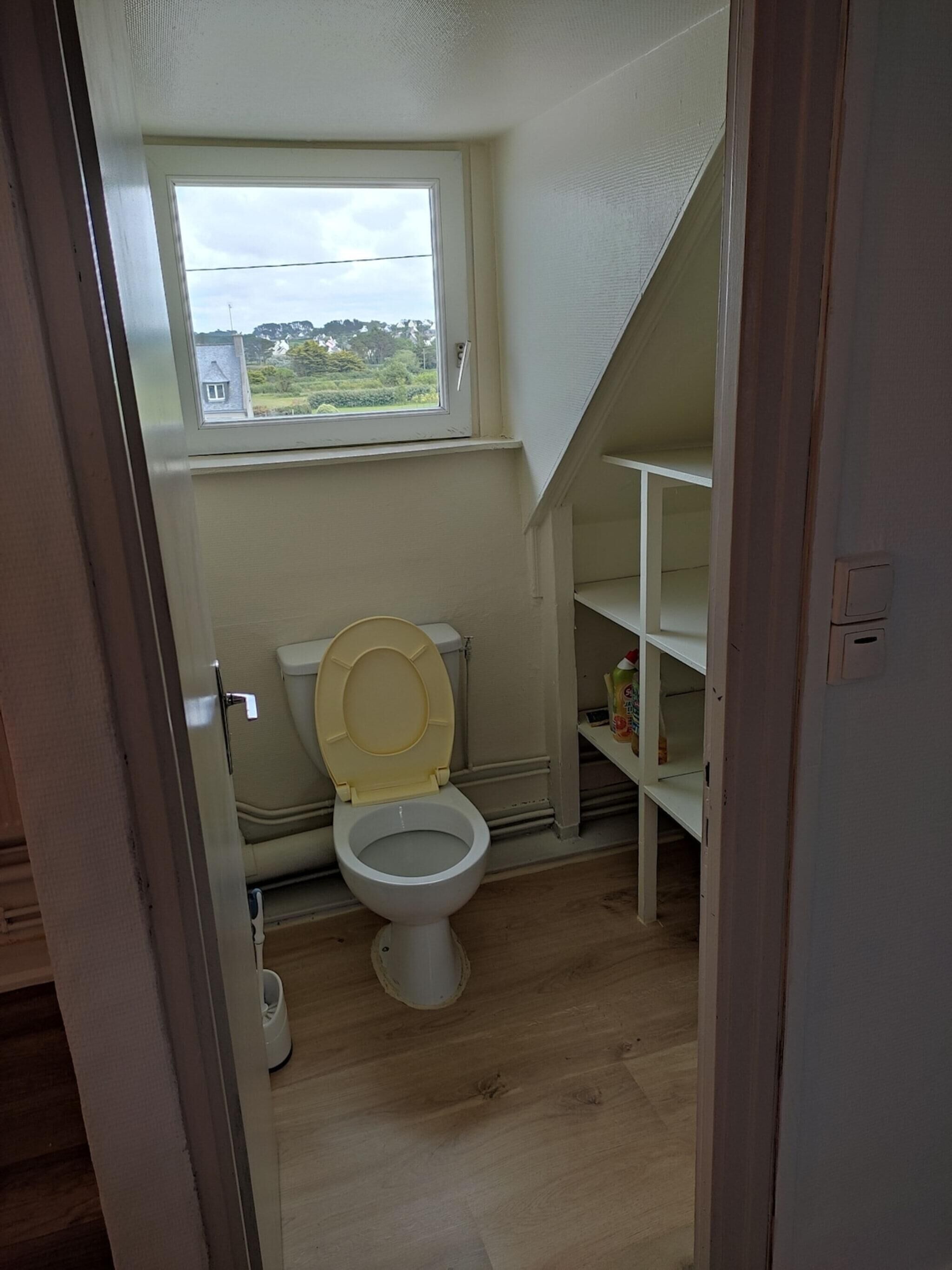 Dusche, Haartrockner, Handtücher, Toilettenpapier