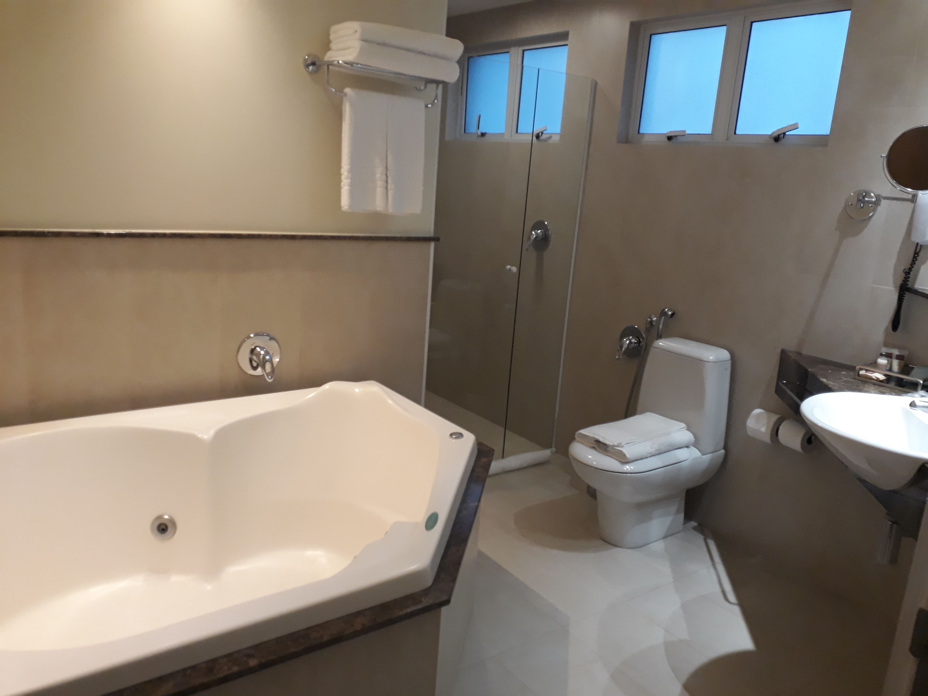 suite master com banheira de hidromassagem | 1 bedroom, minibar, individually decorated, desk