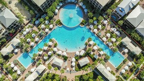 Pool - Katmanblu - 6 Beach Bikes Included! Custom-Built! Easy Beach & Pool Access! (Seacrest Beach)