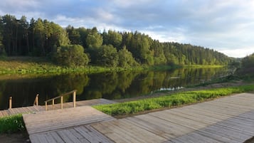 Näkymä majoituspaikasta