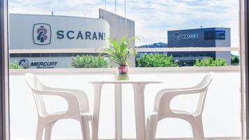 Vista des de l'allotjament