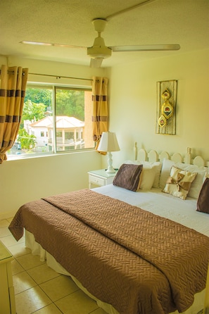 Comfort Apartment, 1 Bedroom | 1 bedroom, free WiFi, bed sheets - Beach Shores at Turtle Tower (Ocho Rios)