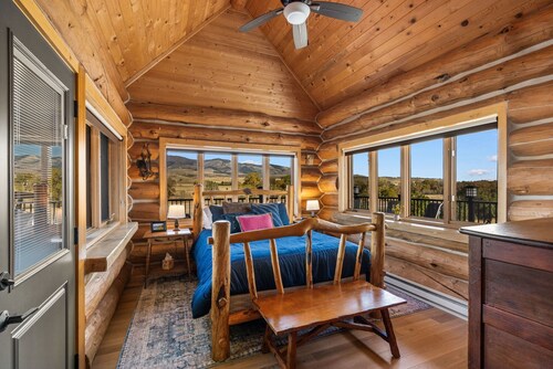 Espectacular cinta azul de pesca con mosca y retiro familiar mín. de Yellowstone