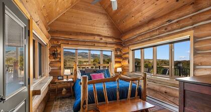 Espectacular cinta azul de pesca con mosca y retiro familiar mín. de Yellowstone