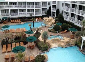 Pool - Turtle Cay - Key-West Style 2Bedrm 2.5bath Full Week Oceanview July 10-17 (Virginia Beach)