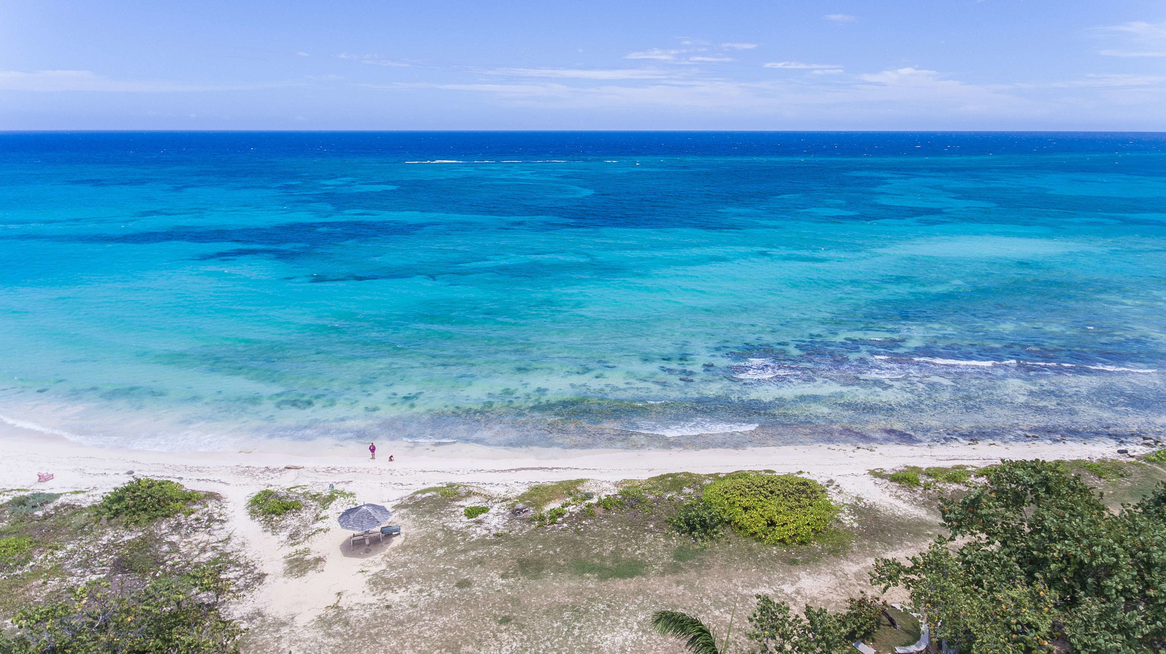 Beach nearby, white sand