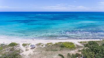Beach nearby, white sand