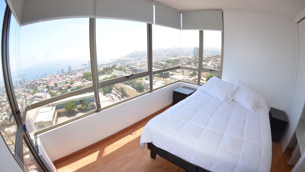 Apartemen Panorama, 3 kamar tidur | 1 kamar tidur, Wi-Fi gratis, dan seprai linen