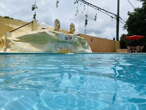 Exklusiv svit - 2 sovrum - privat pool - vid poolen | Terrass/Patio