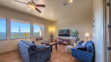 Villa, 3 Bedrooms | Living area | Smart TV, streaming services