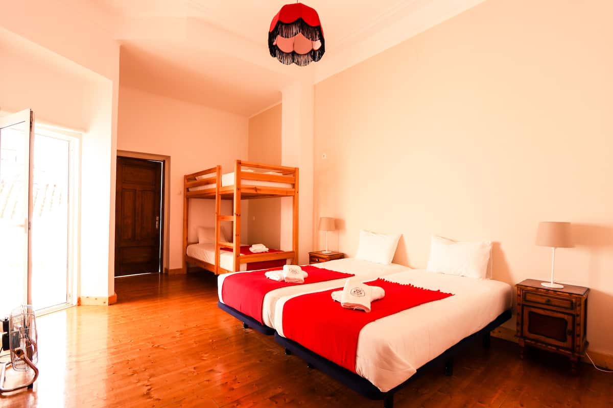 Family Quadruple Room | Blackout drapes, iron/ironing board (on request), cribs (free)
