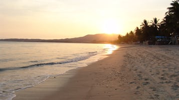 Vista a la playa o el mar