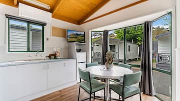 Budget Two Bedroom Cabin | In-room dining