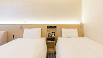 Habitación estándar, 2 camas individuales, para no fumadores | Ropa de cama de alta calidad y caja de seguridad en la habitación