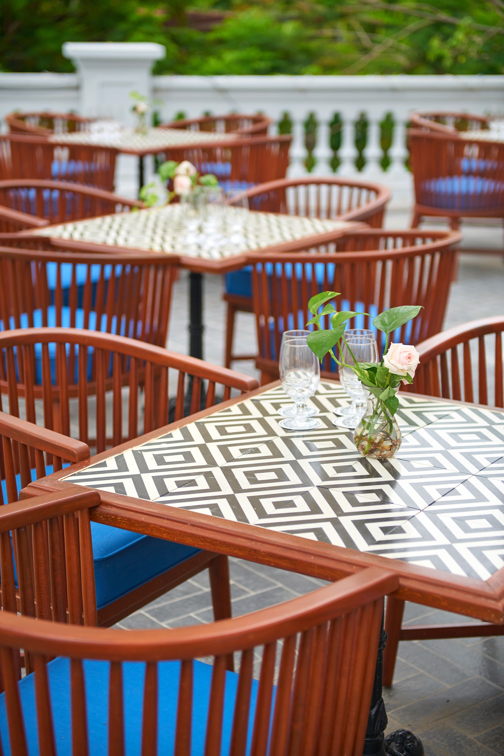 deluxe double room | garden view