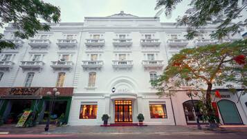 Fachada de la propiedad