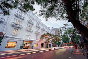 Majoituspaikan julkisivu