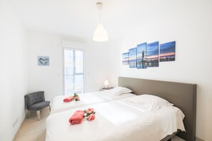 2 chambres, Wi-Fi gratuit, draps fournis