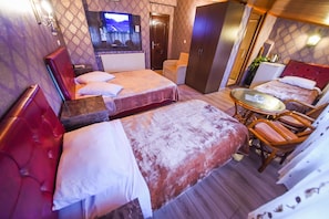 Comfort Double or Twin Room | Premium bedding, desk, iron/ironing board, free WiFi - Kosk Otel (Istanbul)