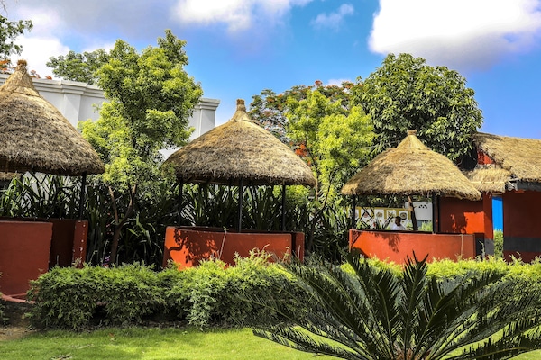 Family Room, 2 Twin Beds, Garden View | View from room