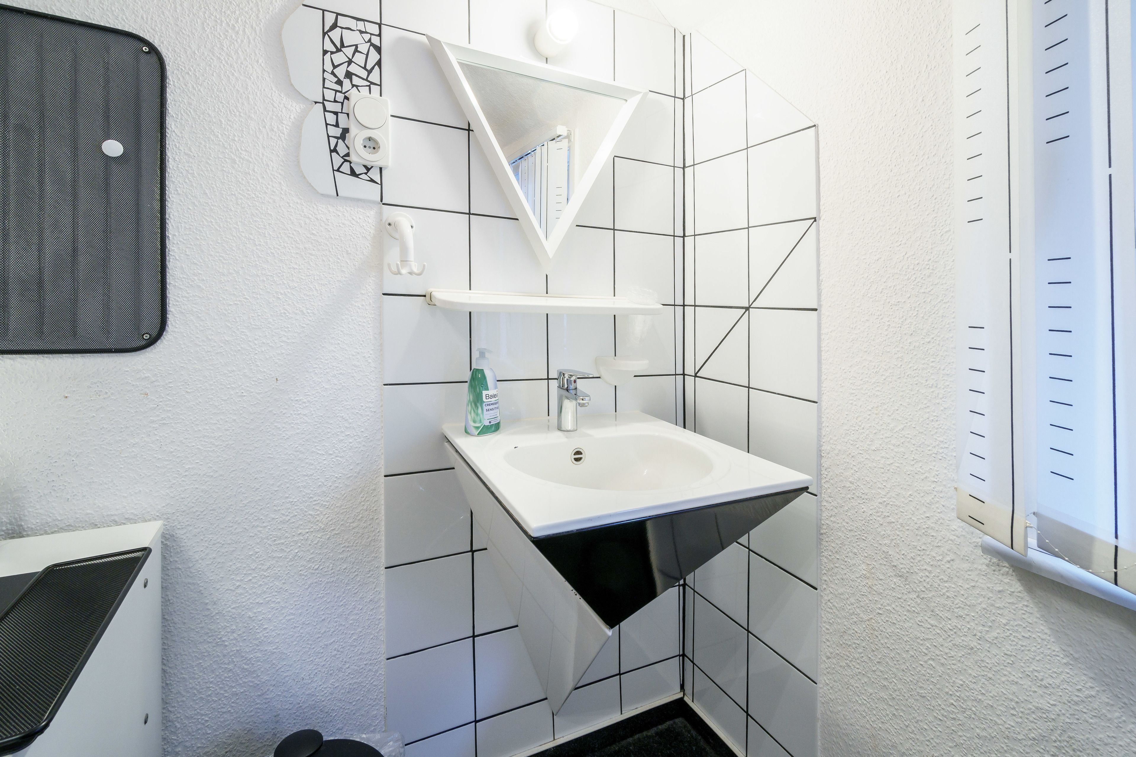 single room, shared bathroom | bathroom sink