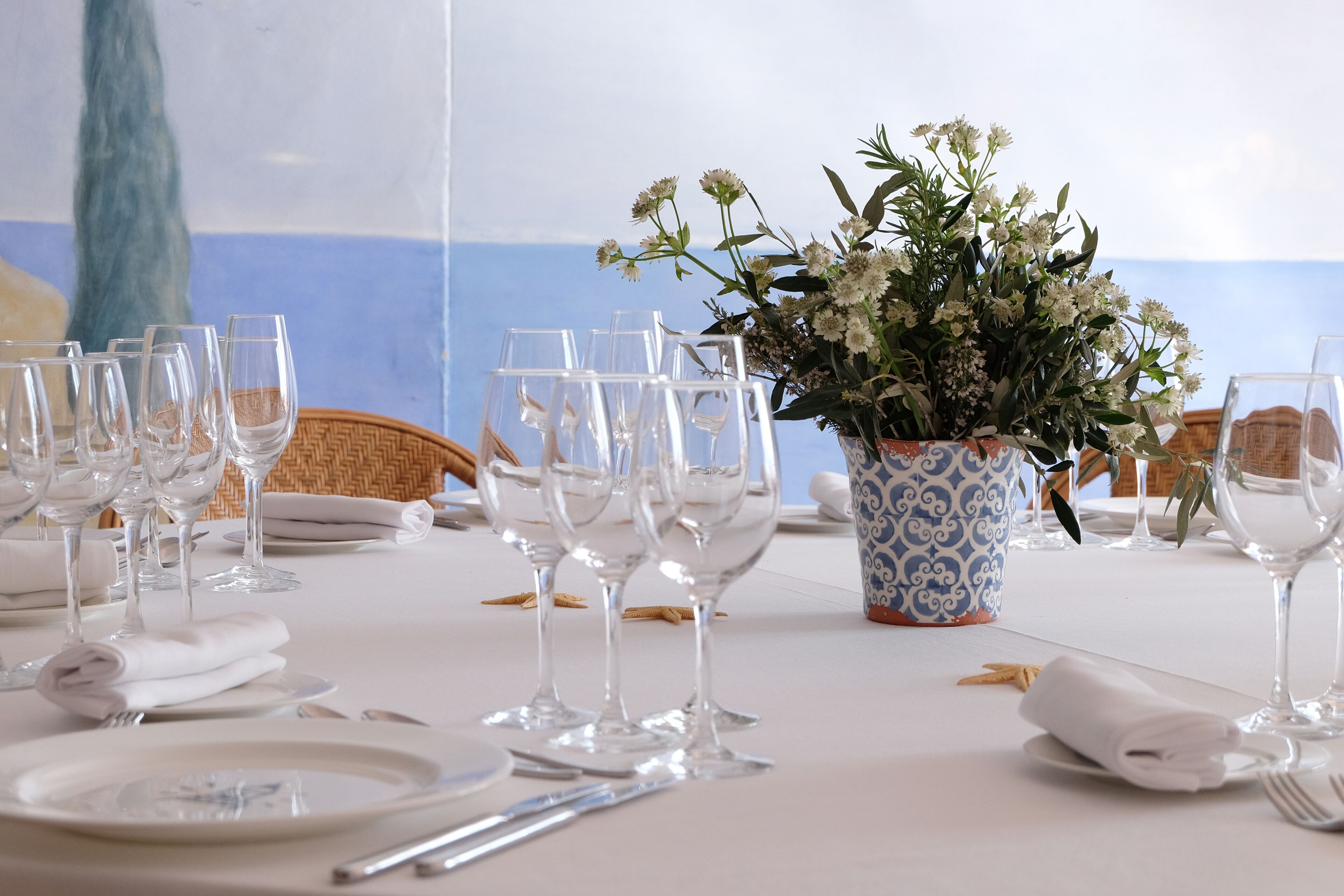 breakfast, lunch, dinner served; mediterranean cuisine, sea views