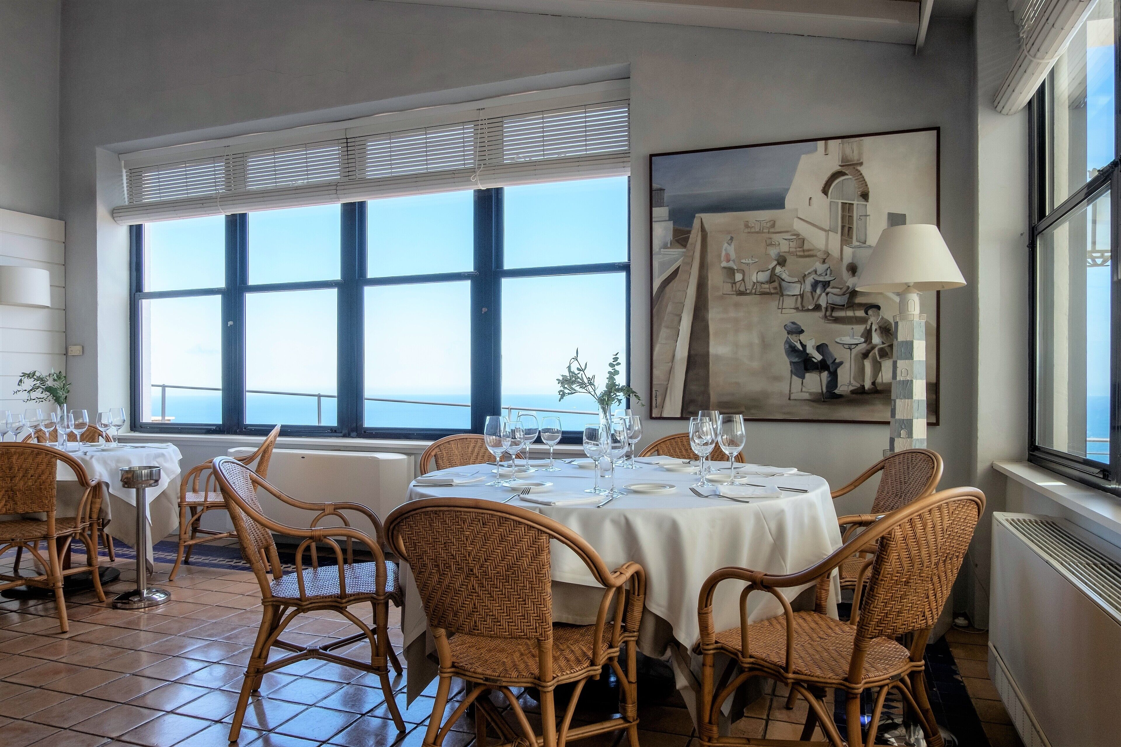breakfast, lunch, dinner served; mediterranean cuisine, sea views
