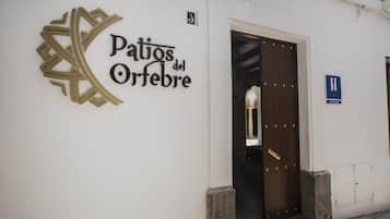 Entrada de la propiedad