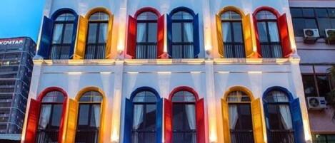 Front of property - evening/night