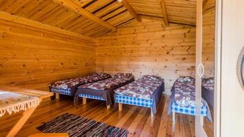 Basic Bungalow, Multiple Beds, Garden View | 1 bedroom, desk, iron/ironing board, free WiFi